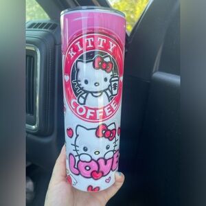Hello Kitty Pink Travel Tumbler